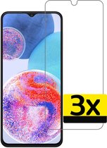 Protecteur d'écran Samsung A23 Glas Trempé - Protecteur d'écran Samsung Galaxy A23 Glas Extra Fort - 3 Pièces