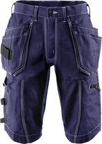 Fristads Korte Stretchbroek 2607 Fasg - Blauw - C54