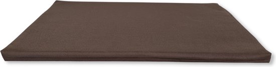 Coussin de Banc Imperméable Topmast - Nylon - Marron - 90 x 55 cm - Tapis de Banc - Matelas de Banc - Hydrofuge - Coussin pour Chien