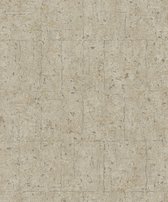 Behang met grove structuur en metallic accenten - Behang - Muurdecoratie - Wanddecoratie - Vliesbehang - Assorti 2022-2024 - 0,53 x 10,05 M.