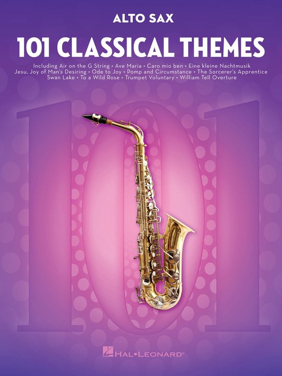 Foto: 101 classical themes for alto sax