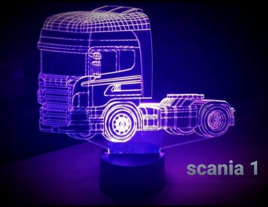 LAMPE LED 3D - SCANIA 1