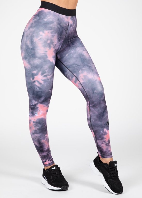 Gorilla Wear - Colby Leggings - Grijs/Roze - XS van Gorilla Wear — afbeelding 3