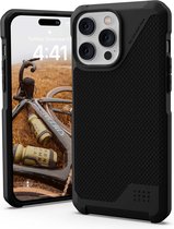 UAG Metropolis LT MagSafe Backcover iPhone 14 Pro Max hoesje - Kevlar Black