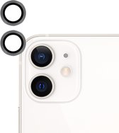 BMAX Camera protector voor iPhone 12 Mini - Lens protector - Screenprotectors camera - Camera lens protector - Beschermglas - Gehard glas - Grijs
