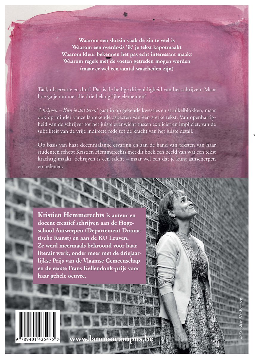 Schrijven - back cover