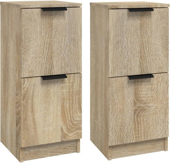 Bijzetkast wit bewerkt hout | Tweedekansje | OP=OP - Kasten