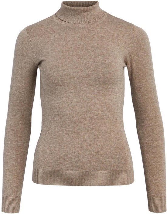 OBJECT OBJTHESS L/S ROLLNECK KNIT PULLOVER NOOS Dames Trui - Maat XS