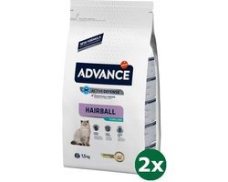 Advance cat sterilized hairball kattenvoer 2x 1,5 kg