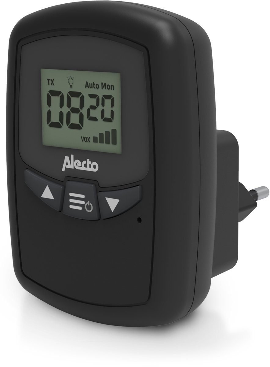 Alecto DBX80BKBU - Extra babyunit voor DBX80BK - Zwart