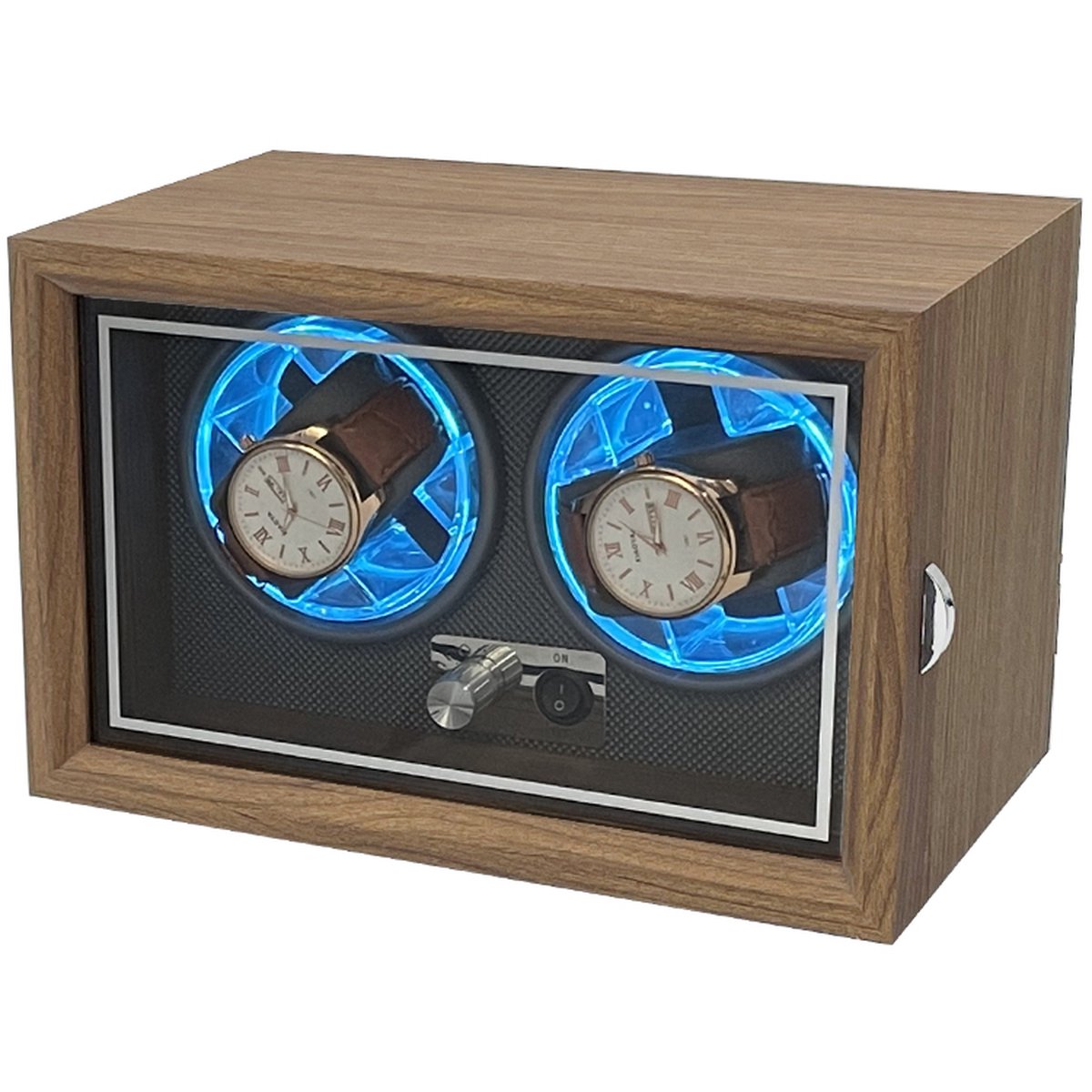 Olvy Time - Watchwinder Hout - 4 Horloges - Horloge Opwinder