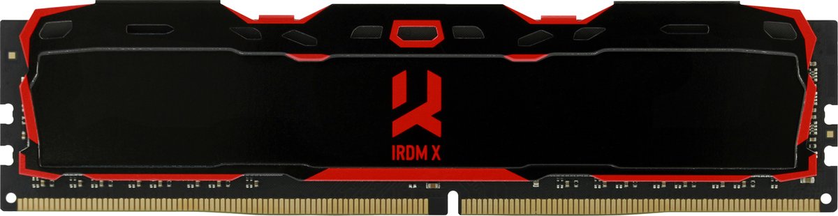 Goodram IRDM X, 16 GB, 1 x 16 GB, DDR4, 3000 MHz, 288-pin DIMM, Zwart
