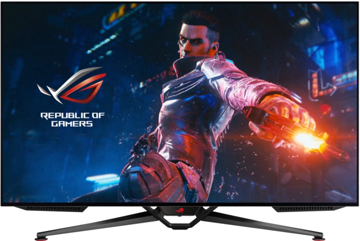 ASUS ROG Swift PG48UQ 120,7 cm (47.5") 3840 x 2160 Pixels 4K Ultra HD OLED Zwart
