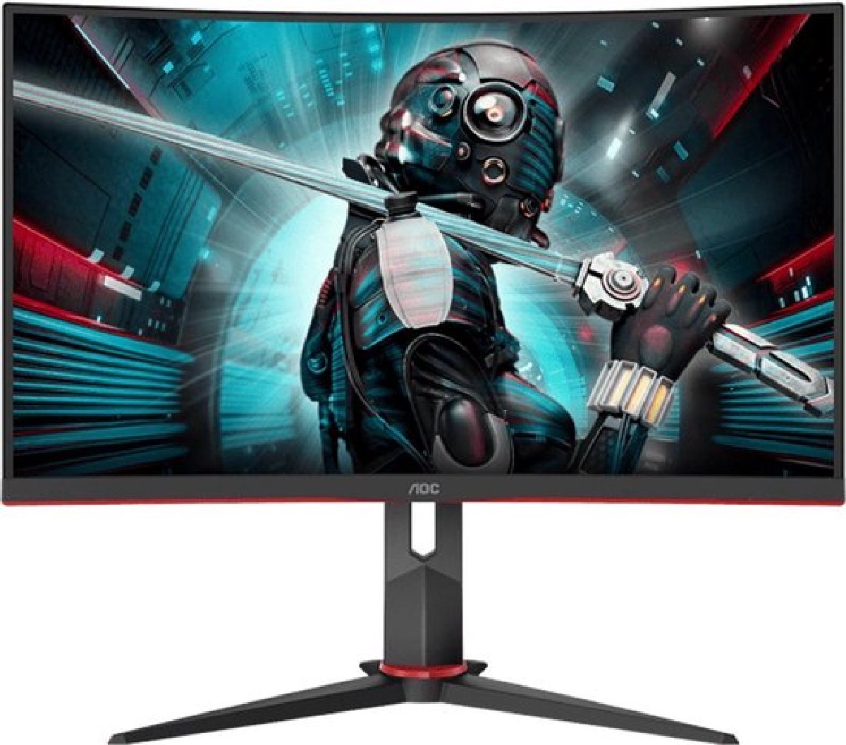 AOC CQ27G2U - QHD VA Curved 144Hz Gaming Monitor - 27 Inch thumbnail 3