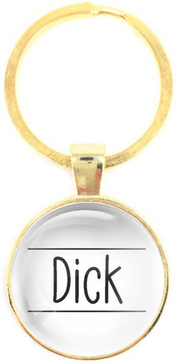 Sleutelhanger Glas - Dick