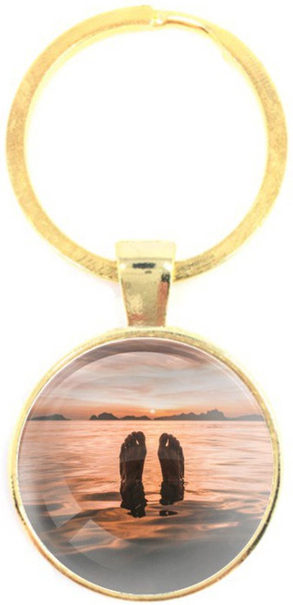 Sleutelhanger Glas - Dobberen