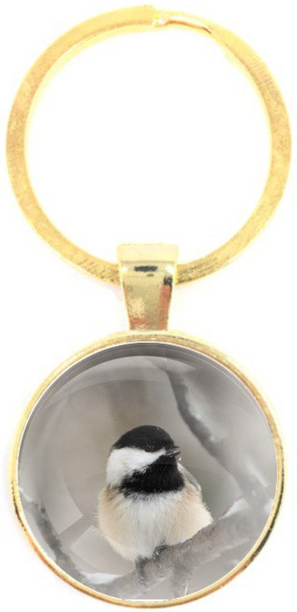 Sleutelhanger Glas - Vogel