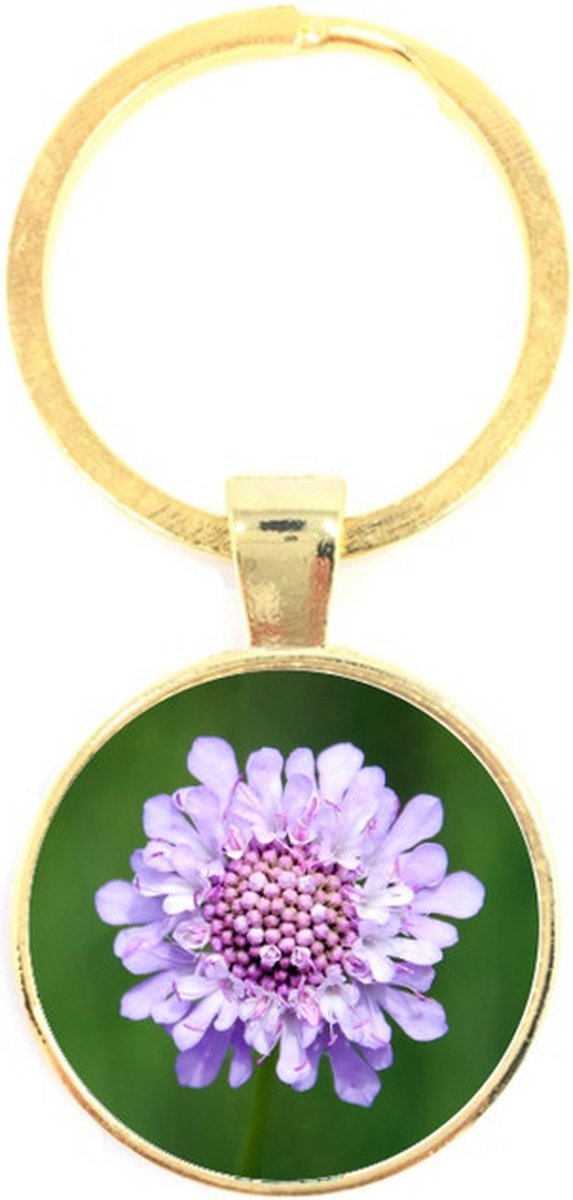 Sleutelhanger Glas - Bloem