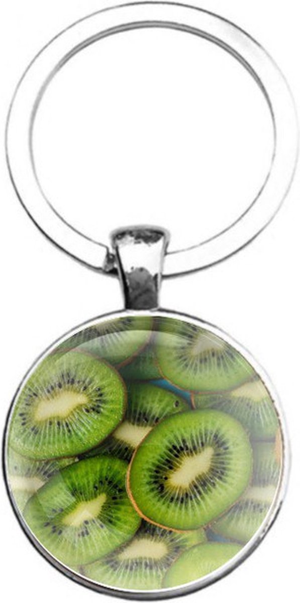 Sleutelhanger Glas - Kiwis