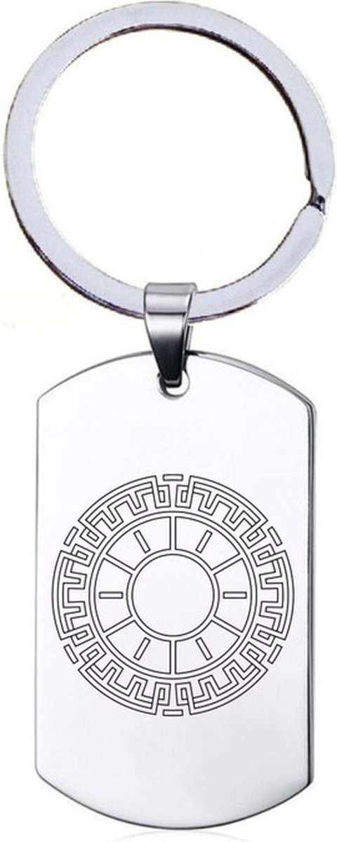 Sleutelhanger RVS - Mandala