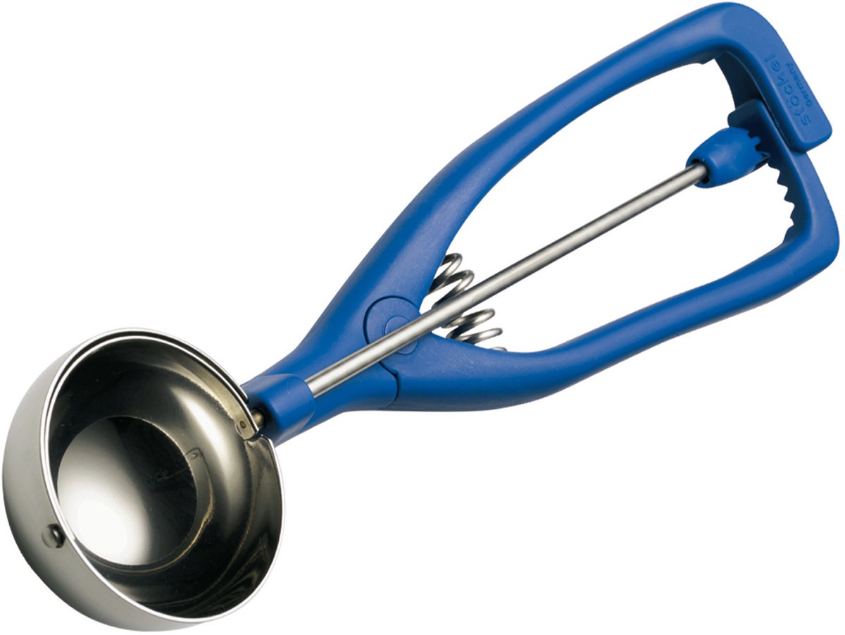 Stöckel IJsportioneerlepel - Ø70mm - 1/10Ltr - Blauw