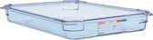 Boîte alimentaire Araven ABS bleu GN1 / 1 65mm