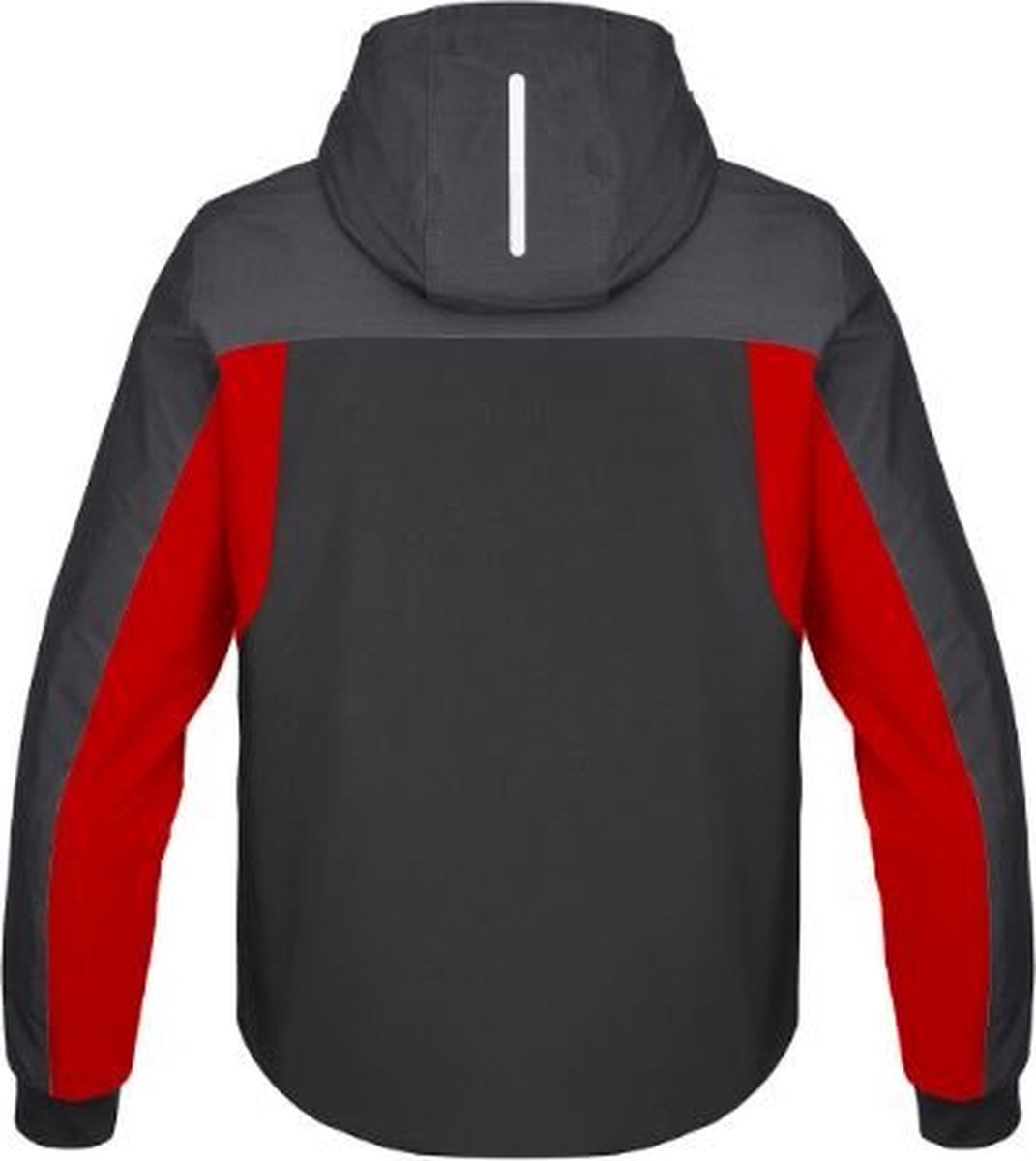 Spidi Hoodie H2Out II Black Anthracite Fluo Red L - Maat - Jas