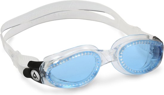 Aquasphere Kaiman - Zwembril - Volwassenen - Blue Lens - Transparant