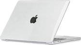 Mobigear Sparkle - Laptophoes geschikt voor Apple MacBook Air 13 inch (2022-2024) Hoes Hardshell MacBook Case - Wit