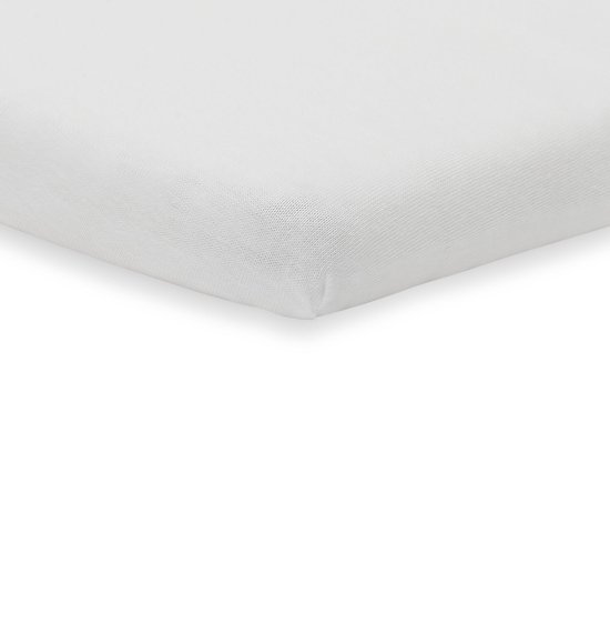 Jollein Box Hoeslaken Jersey - 75x95 cm - Wit