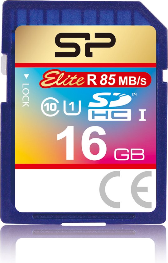 Silicon Power Elite 16 GB SDHC UHS-1 Speicherkarte