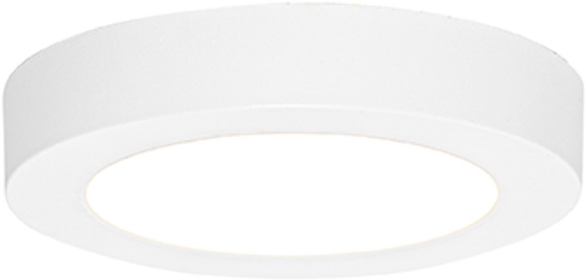 QAZQA trans - Moderne LED Inbouwspot - 1 lichts - Ø 14 cm - Wit - Buitenverlichting