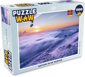 Puzzel Natuur in de winter - Legpuzzel - Puzzel 1000 stukjes volwassenen