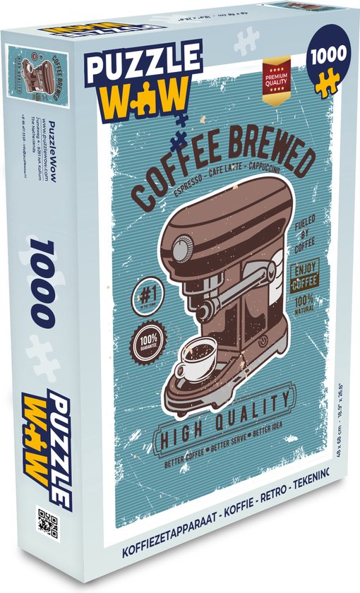 Books & Coffee - Gary Walton Puzzel (1000 stukjes) - kopen bij