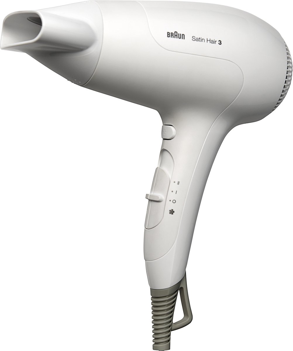 Braun Satin Hair 3 Power Perfection BRHD380E Föhn - 3 temperaturen - 2 snelheden - Extra licht - Coolshot — afbeelding 4