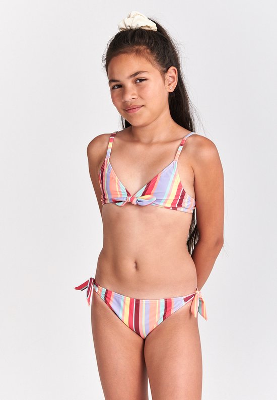 Shiwi ROSIE bikini set MYKONOS STRIPE - blush pink - 164