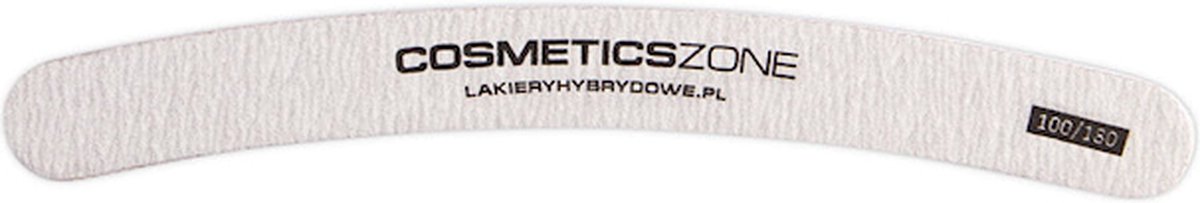 Goedkoopste Cosmetics Zone Professionele Nagelvijl Grit Banaan Zebra 100/180