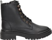 Dolcis dames veterboot - Zwart - Maat 38