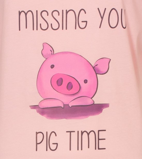 Temptation Big Shirt Femme Rose TPNGD1208A - Tailles: S