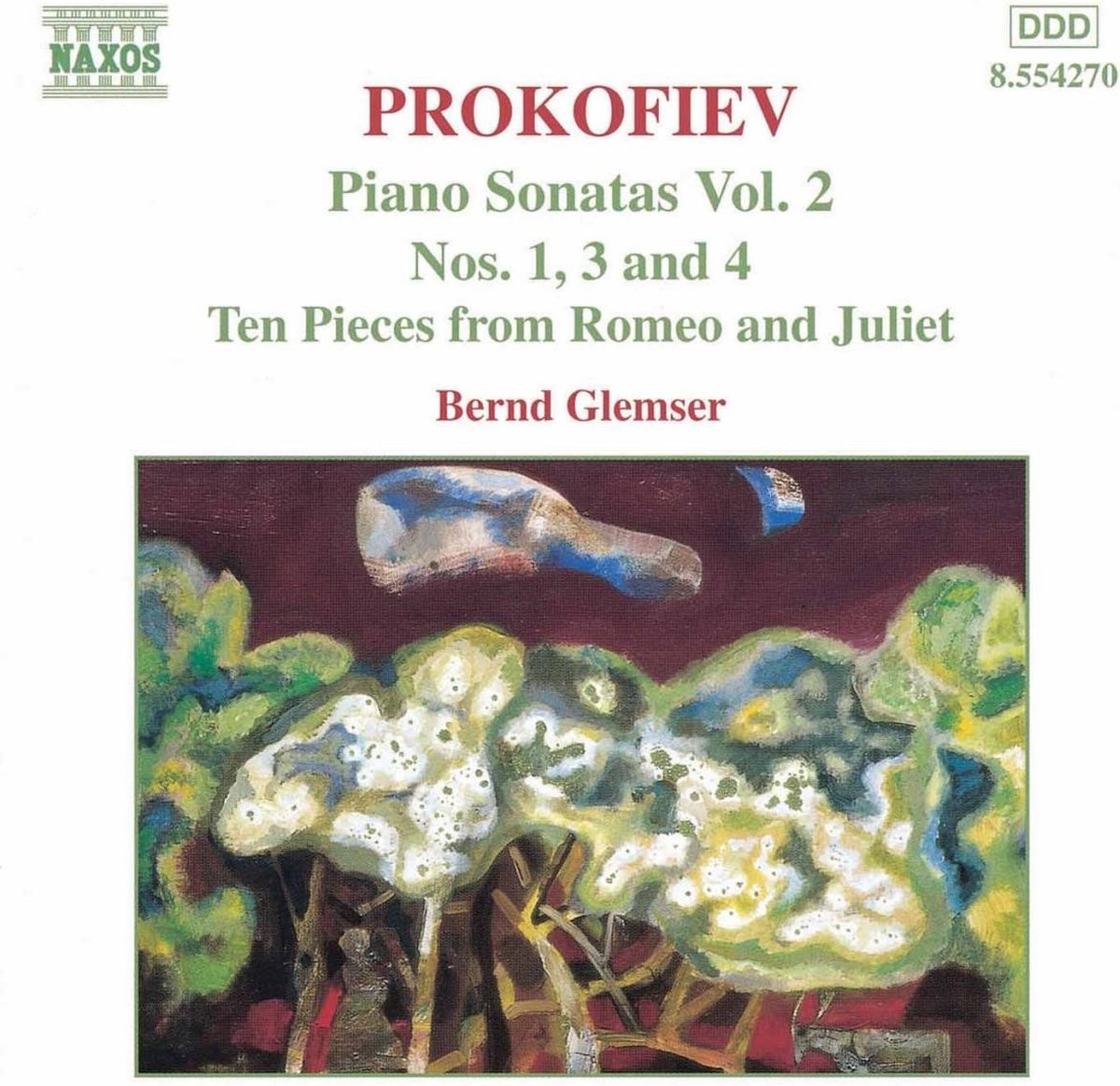 Bernd Glemser - Prokofiev: Piano Sonatas 1, 3 & 4 (CD)