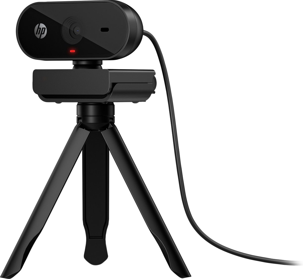 HP 325 FHD Webcam - 1080p Full HD - USB-A - Met Microfoon - Zwart