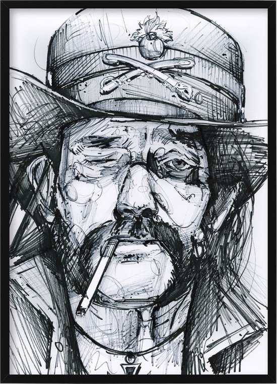 Lemmy Kilmister - canvas - 70 x 100 cm