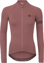 AGU Solid Long Sleeve Cycling Jersey Trend Femme - Heartless - XS