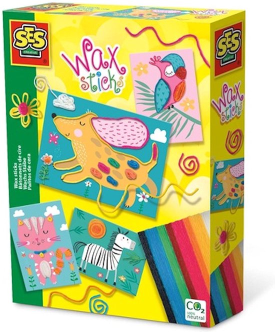 SES Wax Sticks Tekenen bol