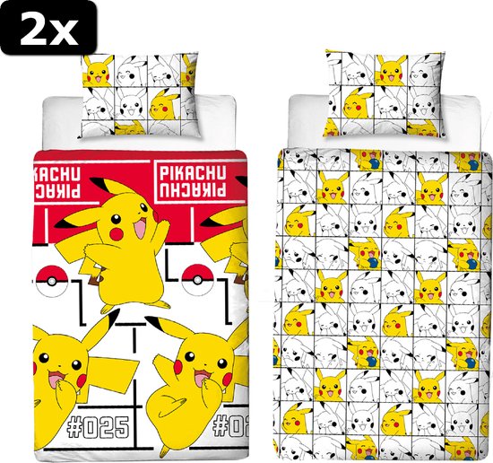 Pokémon dekbedovertrek aanbieding bij Trekpleister
