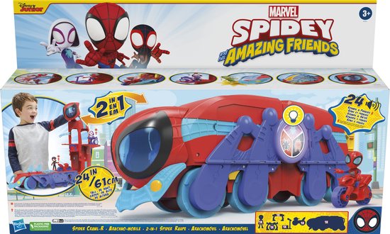 Marvel Spider-Man - Mobiel hoofdkwartier - Speelfiguur