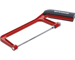 IJzerzaag 150 mm - Inclusief 6 kant spanschroef standen - Aluminium - Comfortabel handvat