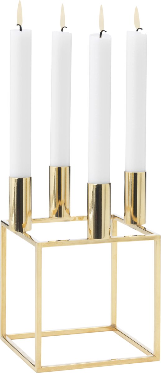 Audo Copenhagen Kubus 4 Kandelaar Goud