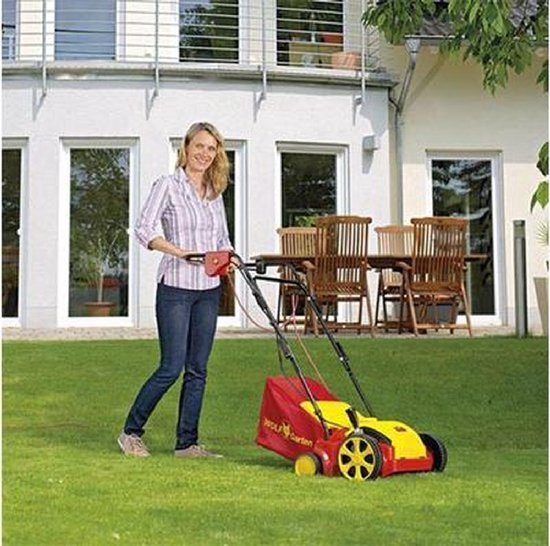 36+ Wolf Garten Va 346 E, Se záběrem 34 cm a sběrný koš