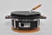 Patton BBQ - Japanese Shichirin Grill Rond Black